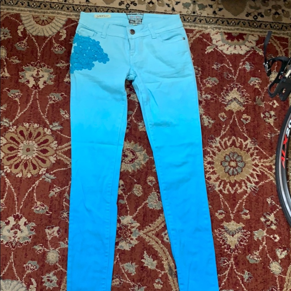 Amber Turkuaz jeans